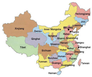 Mapa de China