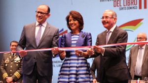 Danilo Medina inaugura XVIII Feria Internacional del Libro Santo Domingo 2015.