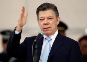 Juan Manuel Santos, presidente de Colombia.