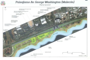 Mapa George Washington