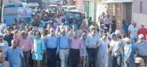 PRD respalda aumento de salarios; Miguel proclama candidatos de Peravia.
