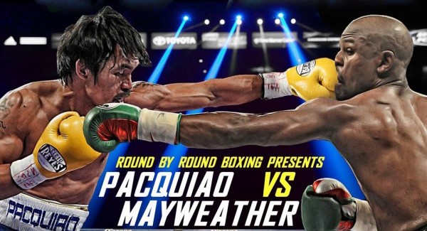 Manny Pacquiao y Floyd Mayweather Jr.