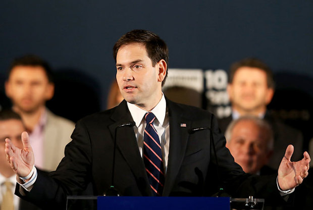 Marco Rubio, senador republicano y precandidato presidencial de Estados Unidos.