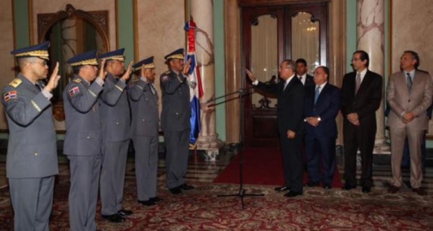 Danilo juramenta en el Palacio